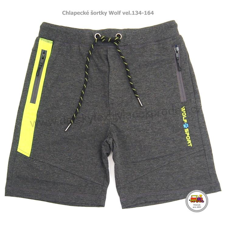 NOVINKA-Chlapecké šortky/kraťasy Wolf T2132 Wolf Sport vel.134, 140, 146, 152, 164