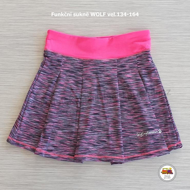 NOVINKA-Dívčí sukně funkční Wolf H2165 vel.134, 146, 152, 158, 164