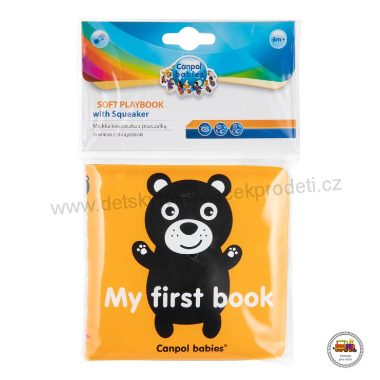 Měkká knížka pískací SENSORY TOYS 2/803