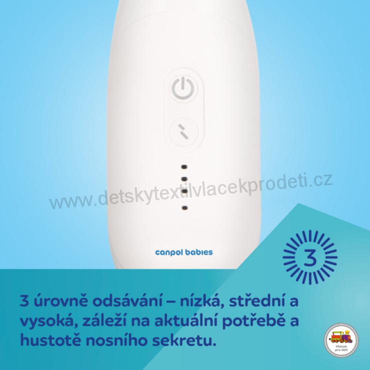 Elektrická nosní odsávačka EASY&NATURAL