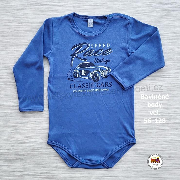 NOVINKA-Kojenecké body bavlněné vel.116, 122, 128