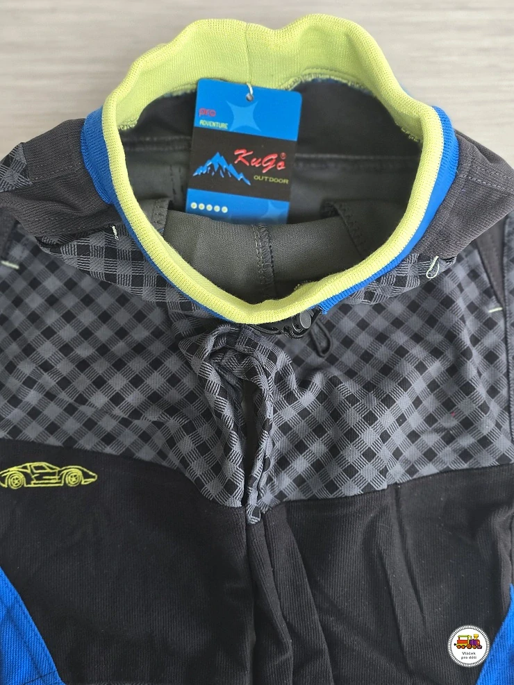Kalhoty sportovní (manšestrové) KUGO M5003 šedé vel. 86