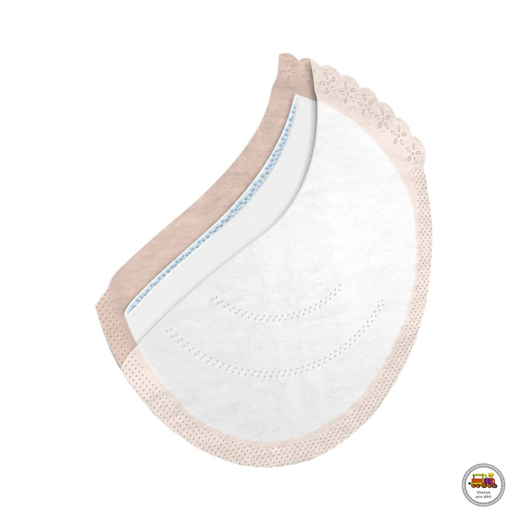 LOVI Vložky do podprsenky antibakteriální Discreet Elegance 20ks béžové 19/610