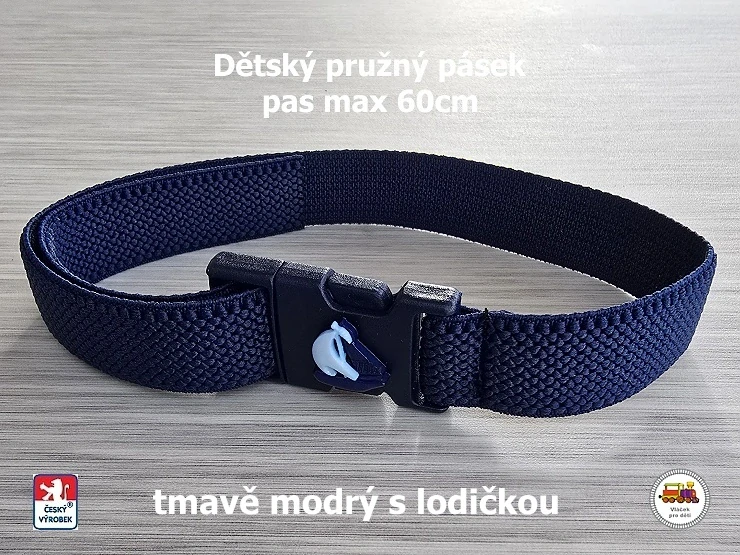 NOVINKA-Dětský pásek se sponou