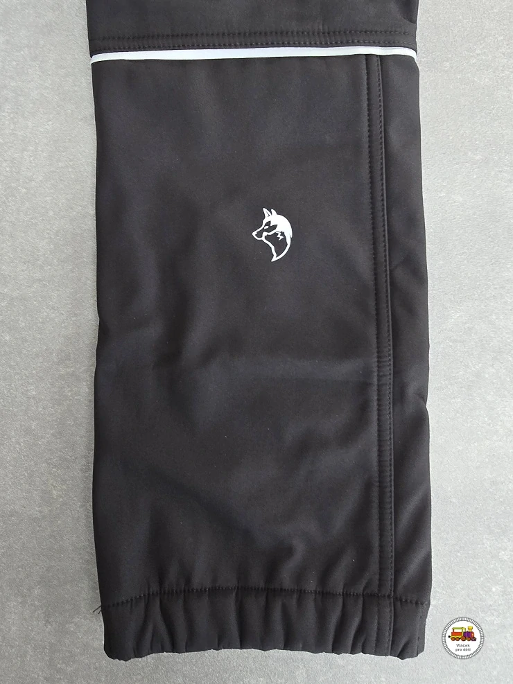 Softshellové kalhoty zateplené Wolf B2597 černé vel.140