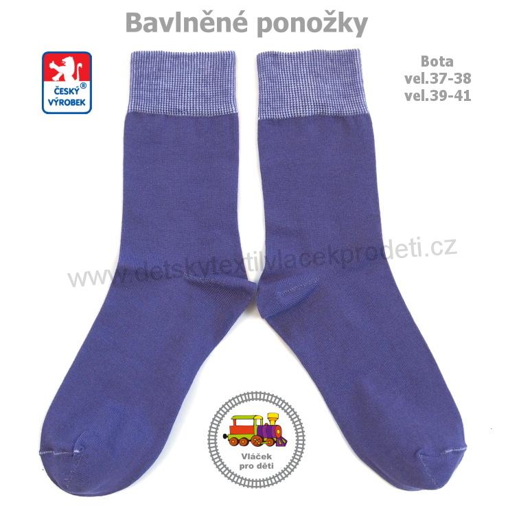 Ponožky bavlněné Petr vel.boty 35-38, 39-41