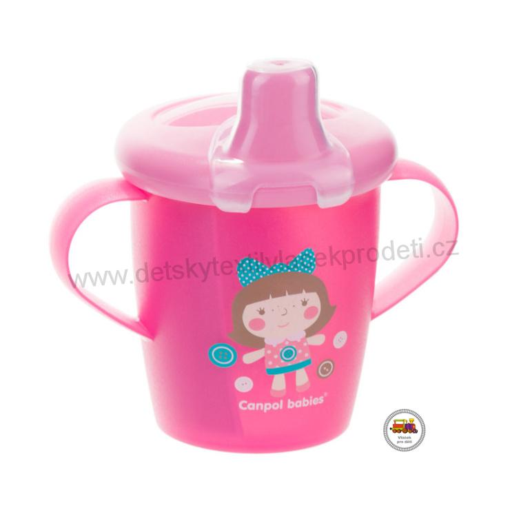 Nevylévací hrníček Anywayup s potiskem Toys z kolekce Haberman růžový new 31/200