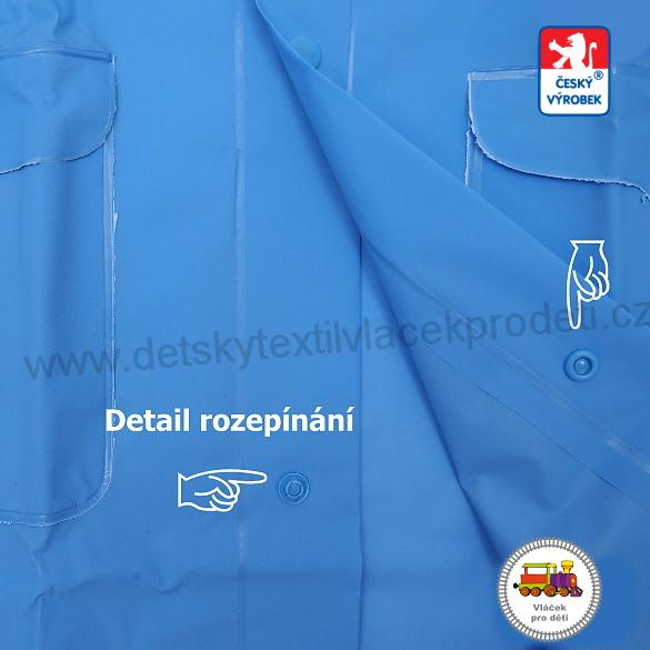 Dětská pláštěnka Viola středně modrá vel.110