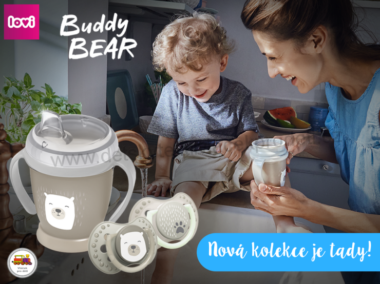 Šidítko sil. dynam. LOVI BUDDY BEAR 6-18m 2ks 22/865