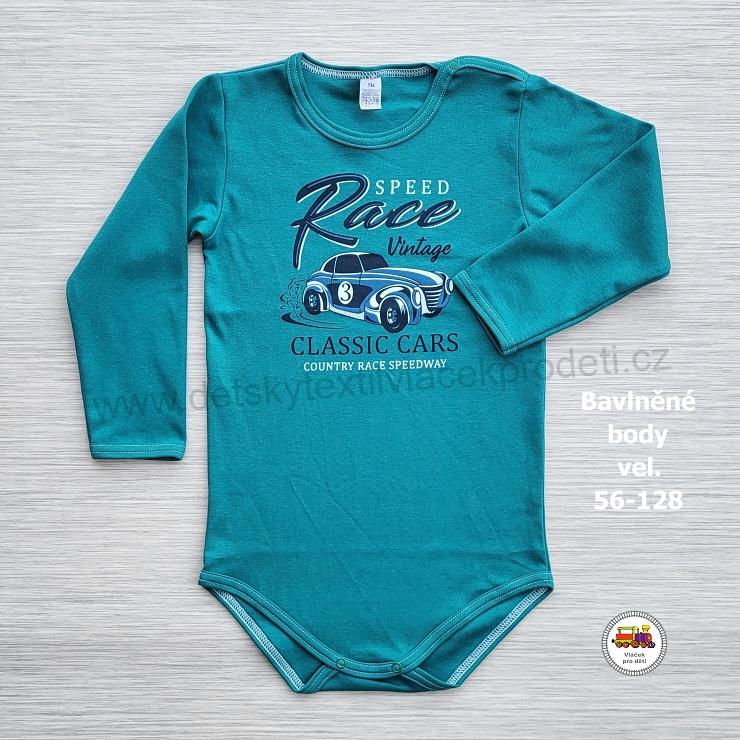 NOVINKA-Kojenecké body bavlněné vel.116, 122, 128