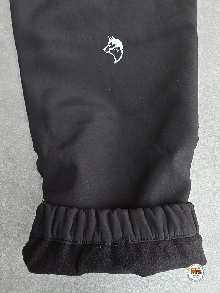 Softshellové kalhoty zateplené Wolf B2598 černé vel.176