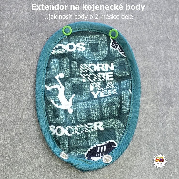 NOVINKA-Extendor k prodloužení kojeneckého body