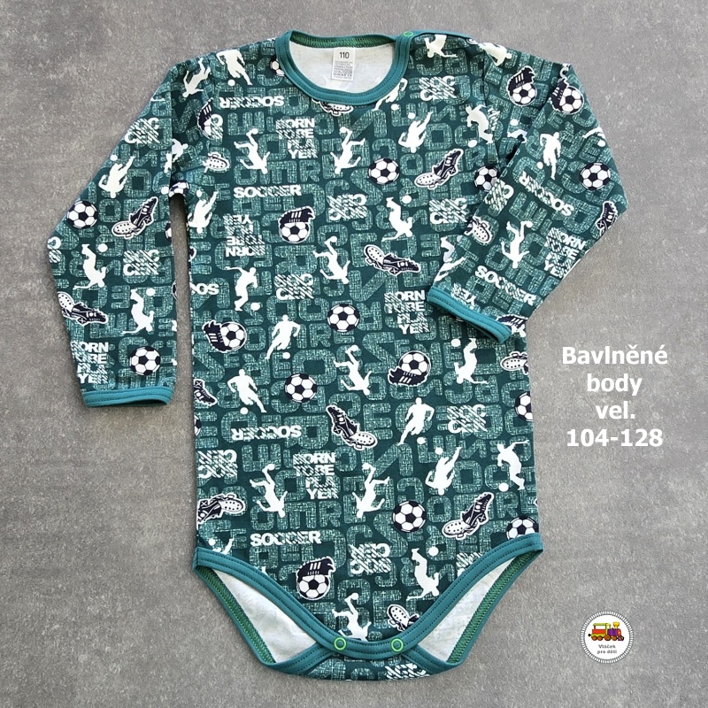 NOVINKA-Kojenecké body bavlněné Potisk