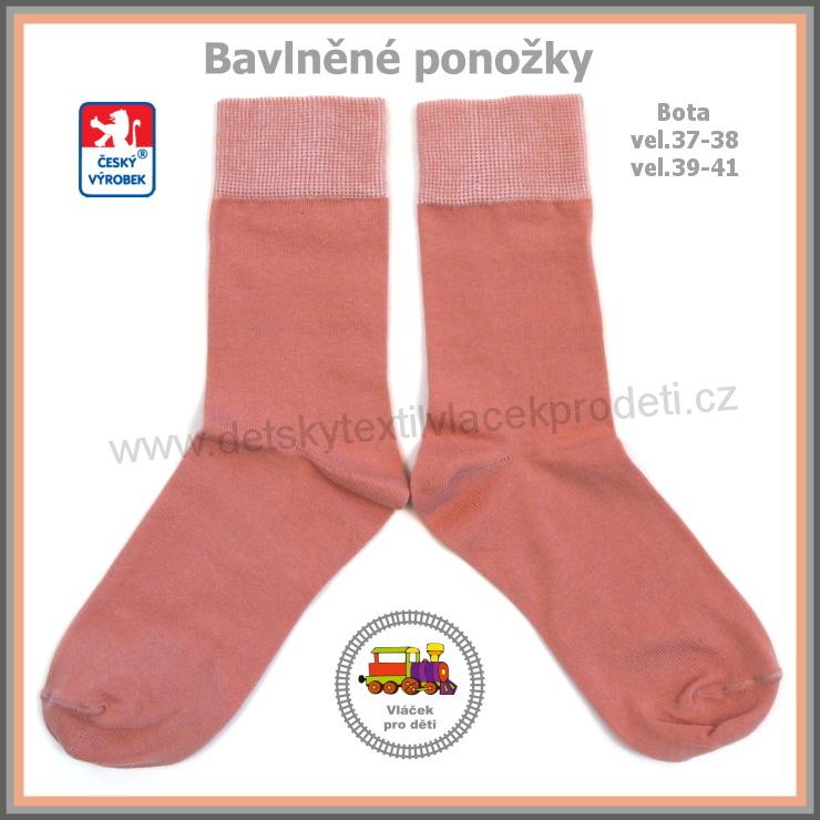 Ponožky bavlněné Petr vel.boty 35-38, 39-41