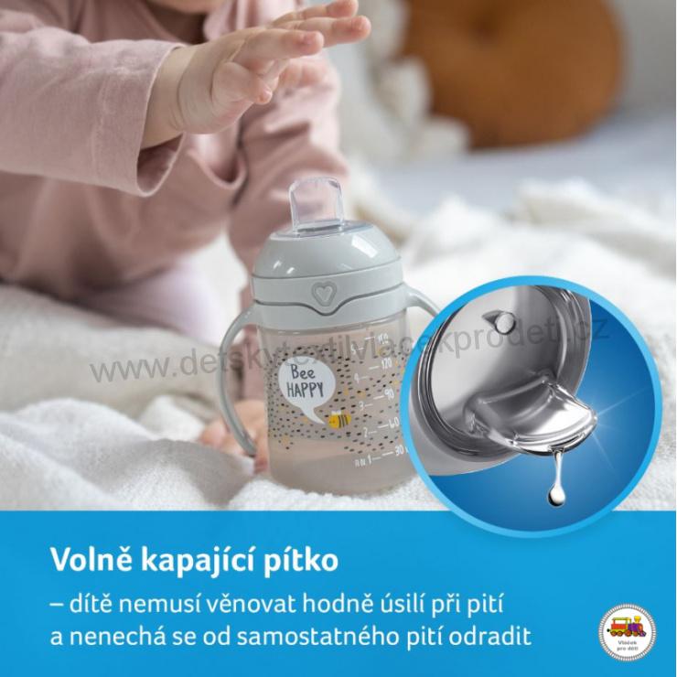 Tréninkový hrneček LOVI 150ml BUDDY BEAR 6m+ 35/350