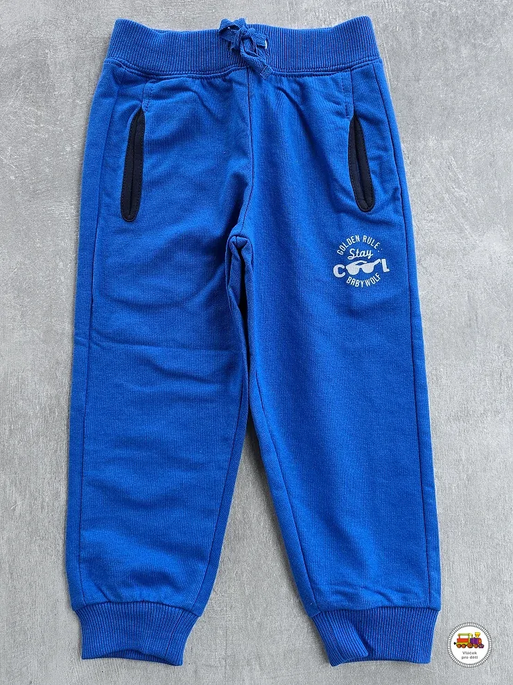 NOVINKA-Tepláky bavlněné Wolf T2487B vel. 80, 86, 92, 98, 104
