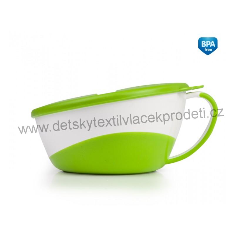 Miska se lžičkou modrá 31/406