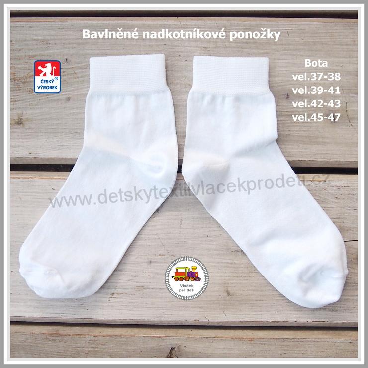 NOVINKA-Ponožky nadkotníkové bavlněné Petr vel.boty 35-38, 39-41, 42-44, 45-47