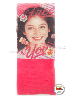 SLEVA-Nákrčník, šála, šátek růžový Soy Luna 850-335 růžový