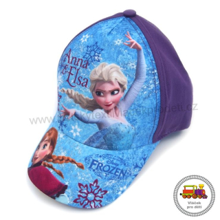 Kšiltovka dívčí Frozen-Ledové království-Elsa EP4032 fialová /č.86/ vel.54