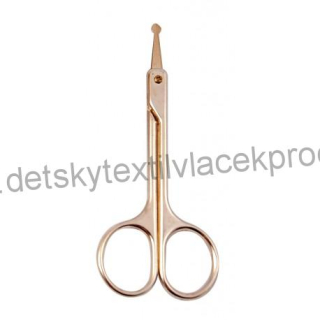 Celokovové nůžky s kulatou špičkou 9/813 