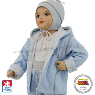 Dětská jarní bunda Adam modrá vel.56