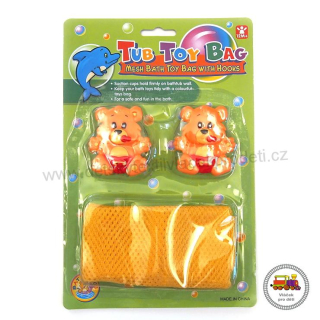 Síťka na koupelnové hračky do vany