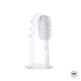 První kartáček na prst masážní v pouzdru 56/159