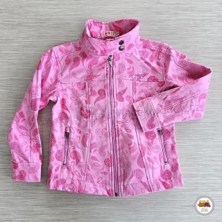 Dívčí bunda softshellová nezateplená Wolf B2364 růžová vel.116
