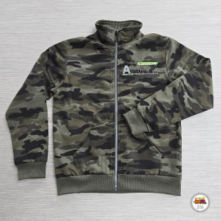 Tepláková mikina Kugo MT-0535A maskáčová /V2/ vel.146
