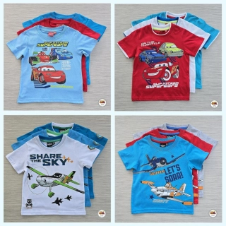 NOVINKA-Chlapecké tričko bavlněné Cars a Planes vel. 98-104, 110, 116, 122, 128-134