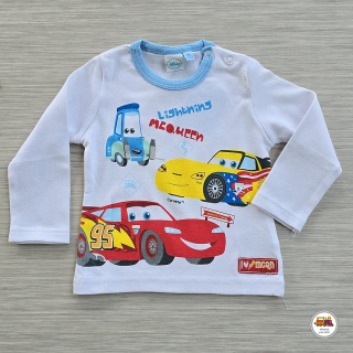 Chlapecké tričko bavlněné JTKL21501 Cars na bílé vel. 86