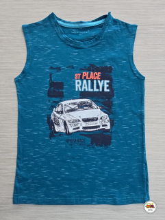 Chlapecký nátělník Wolf S2808 Rallye na tmavší zelené vel.122