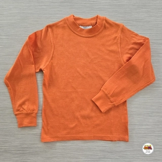 Bavlněné tričko HOPEFINE tenčí oranžové vel.134-140