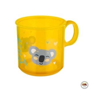 Hrneček protiskluzový EXOTIC ANIMALS 170ml žlutý 2/100
