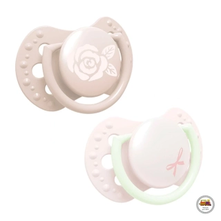 LOVI Mini dudlík BABY SHOWER 0-2m 2ks holka 22/900