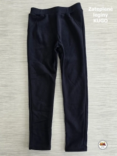 Legíny zateplené Kugo YL8747 tmavě modré vel.158