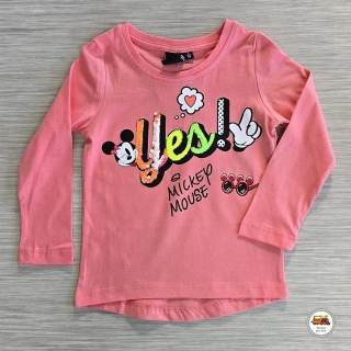 Dívčí tričko Minnie Mouse GTJL02641 oranžové vel.116