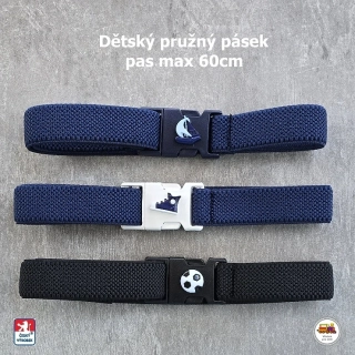 NOVINKA-Dětský pásek se sponou