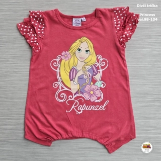 Tričko-tunika dívčí Princess GTJM42121 Locika na jahodové vel. 98-104