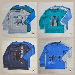 NOVINKA-Bavlněné tričko Wolf vel. 98, 104, 110, 116, 122, 128, 134, 140, 146, 152, 158, 164