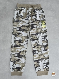 Chlapecké tepláky Kugo K2002 maskáčové vel.146