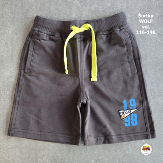 Chlapecké šortky/kraťasy Wolf T2533 Wolf šedé vel.116