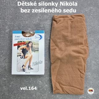 Silonky tělové Nikola nezesílený sed vel.164