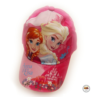 Kšiltovka dívčí Frozen-Ledové království-Elsa P68244 tmavě růžová /č.89/ vel.54