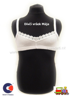 Dívčí podprsenka, lambáda, vršek Mája vel.122, 128, 134, 140