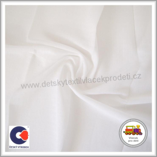 Látková tetra osuška česká bílá