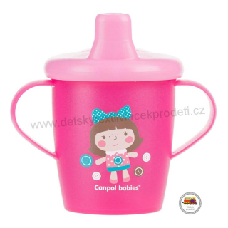 Nevylévací hrníček Anywayup s potiskem Toys z kolekce Haberman růžový new 31/200