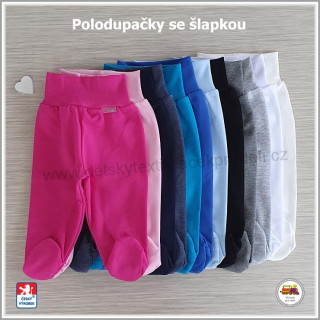 NOVINKA-Bavlněné polodupačky Spark kolekce Srdíčko vel. 56, 62, 68, 74, 80, 86